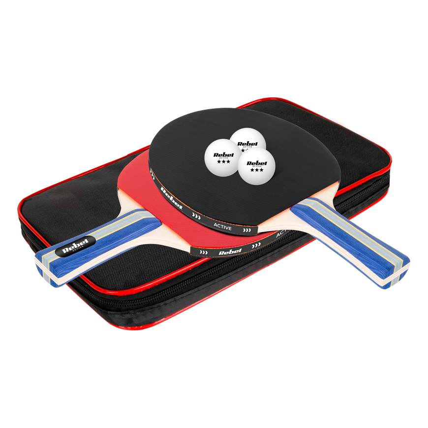REBEL ACTIVE table tennis racket set – 2