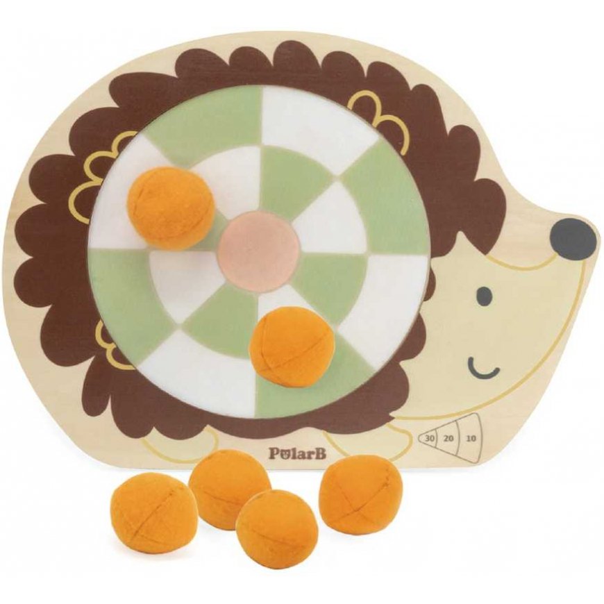 Viga Toys VIGA PolarB wooden arcade game Hedgehog target shooting – 2