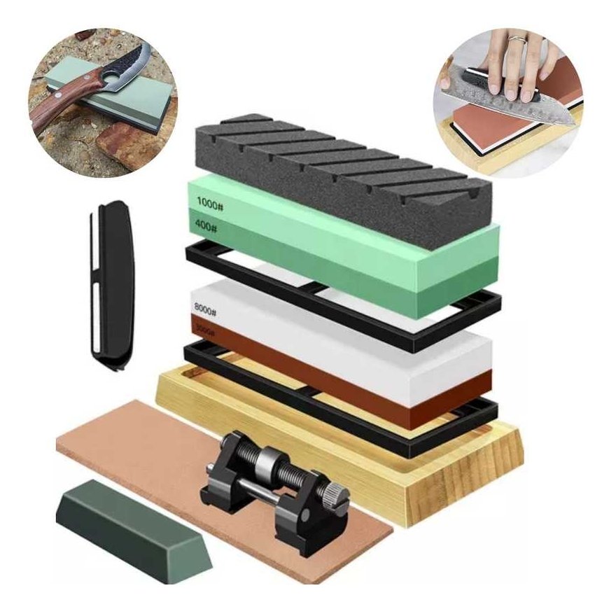 Ruhhy Knife sharpener set 9in1
