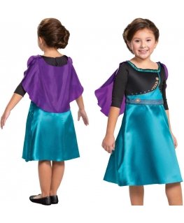 Strój karnawałowy Disney Kraina Lodu Anna Frozen Księżniczka 125-135 cm (7-8 years)