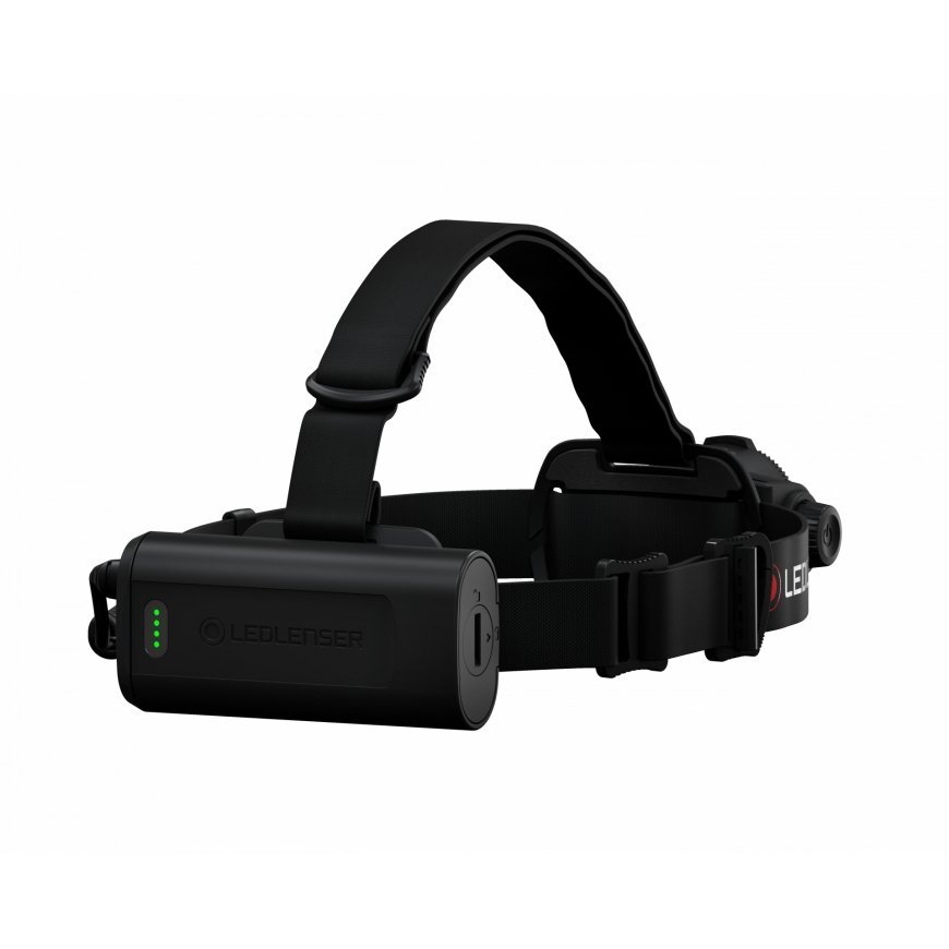 Ledlenser H15R Core Juoda Ant galvos tvirtinamas žibintuvėlis LED – 4