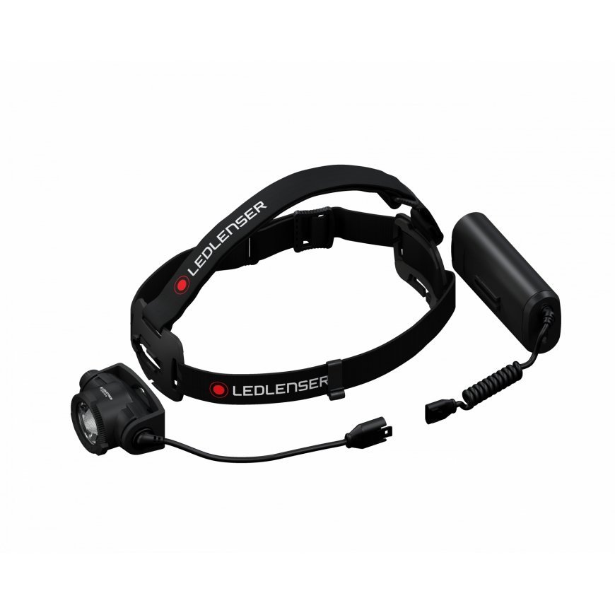 Ledlenser H15R Core Juoda Ant galvos tvirtinamas žibintuvėlis LED – 5