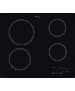 Whirlpool AKT 801/NE Must Sisseehitatud 58 cm keraamiline pliit 4 tsoon(id)