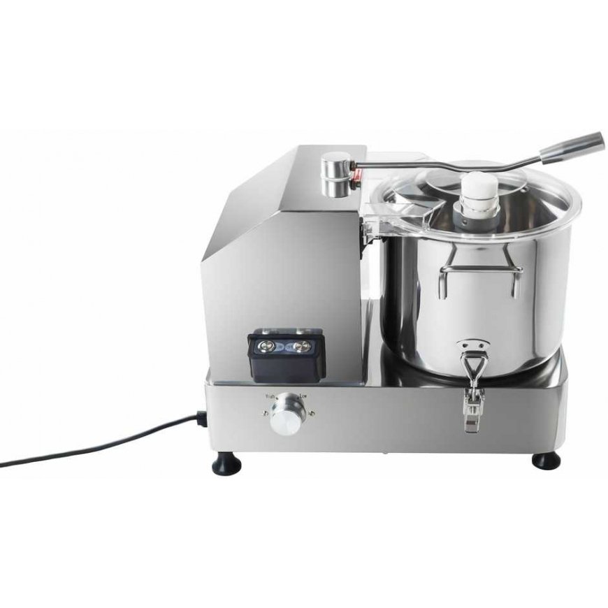 Royal Catering Virtuvinis pjaustytuvas, elektrinis pjaustytuvas, virtuvinis kombainas, 9L dubuo – 2