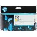 Hewlett Packard (HP) HP 738 130-ML Geltonas DESIGNJET INK/CARTRIDGE Hewlett Packard (HP) HP 738 130-ML Geltonas DESIGNJET INK/CARTRIDGE