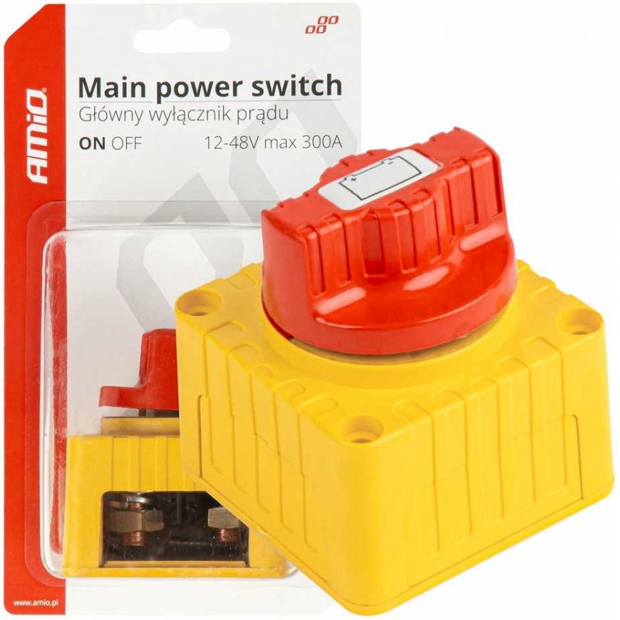 AMiO Hebel battery disconnect switch 12v