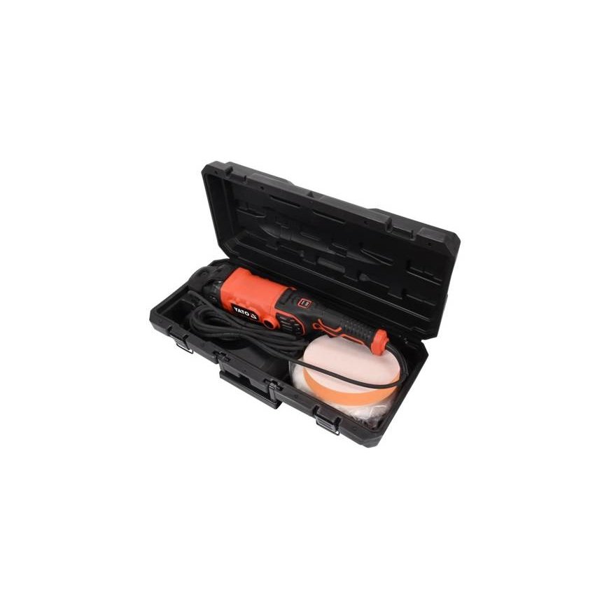 Yato YT-82196 käsihiomakone Epäkesko hiomakone 3500 RPM musta, Oranssi 1400 W – 5