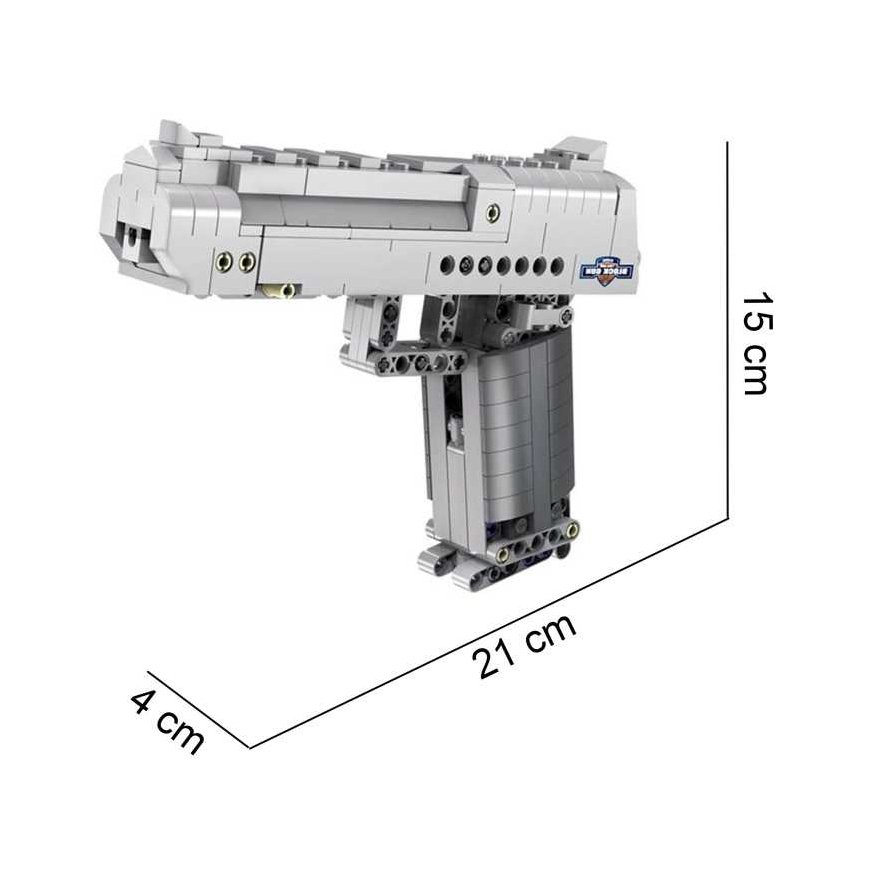 Cada Klocki Desert Falcon broń pistol 5 naboi C81007W – 4