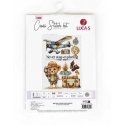 luca S Counted Cross Stitch Kit Never Stop Exploring 25x35cm SB1408 luca S Counted Cross Stitch Kit Never Stop Exploring 25x35cm SB1408