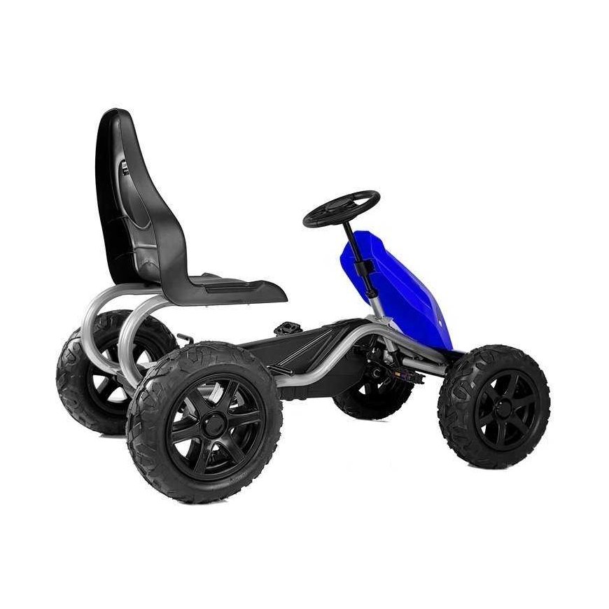 Lean Cars Pedal Gokart B012 Inflatable Wheels Blue – 4