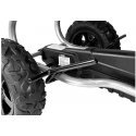 Lean Cars Pedal Gokart B012 Inflatable Wheels Blue
