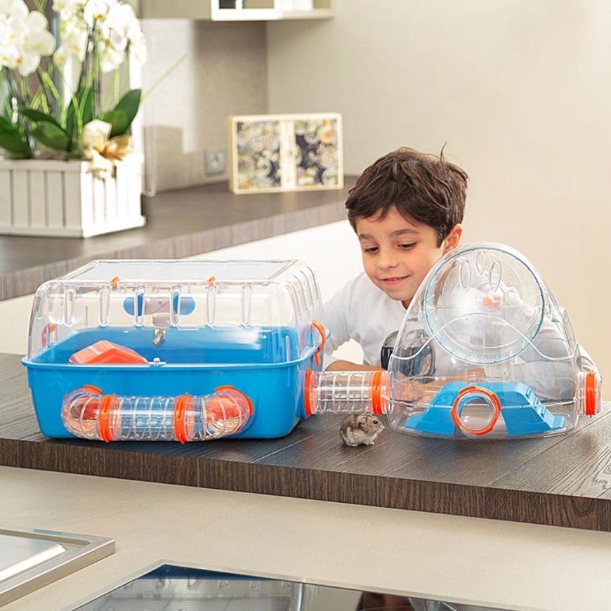 Ferplast Combi 2 Hamsteri Sininen, Läpinäkyvä – 3
