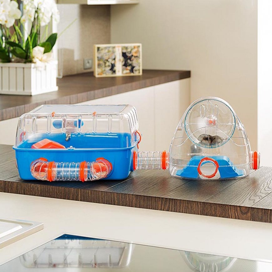 Ferplast Combi 2 Hamsteri Sininen, Läpinäkyvä – 4