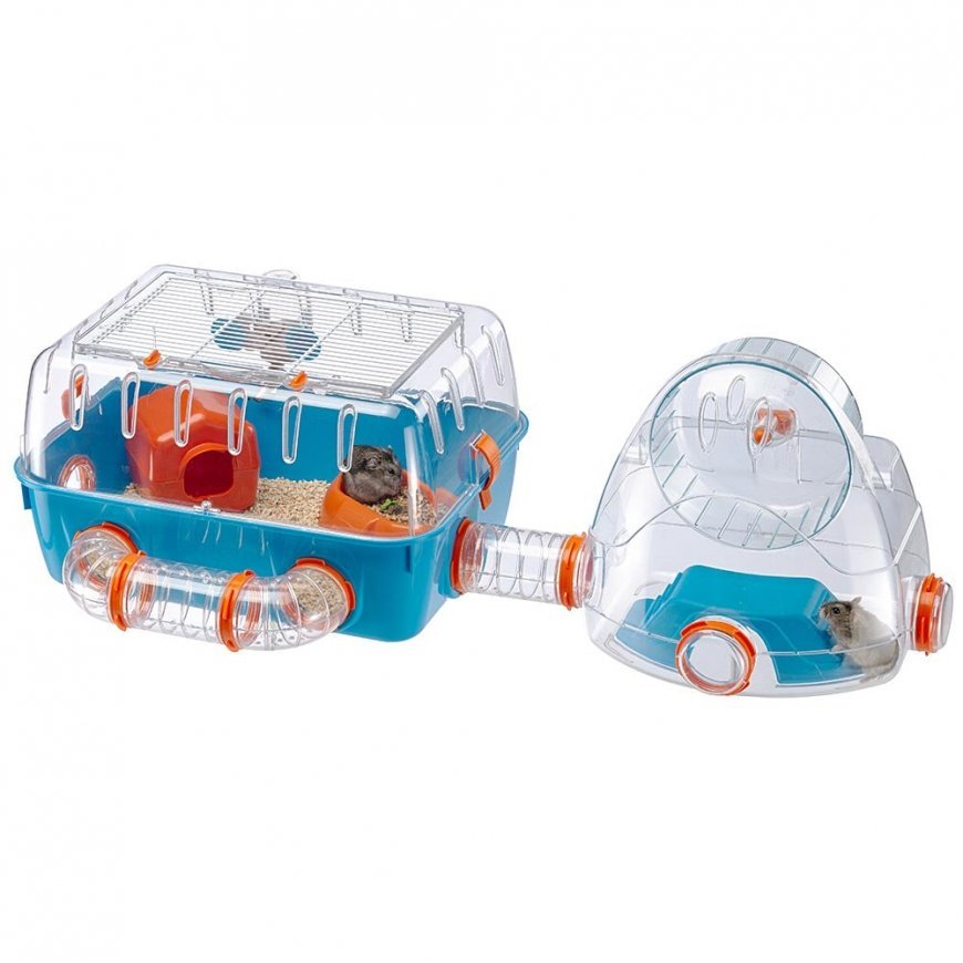 Ferplast Combi 2 Hamsteri Sininen, Läpinäkyvä – 5