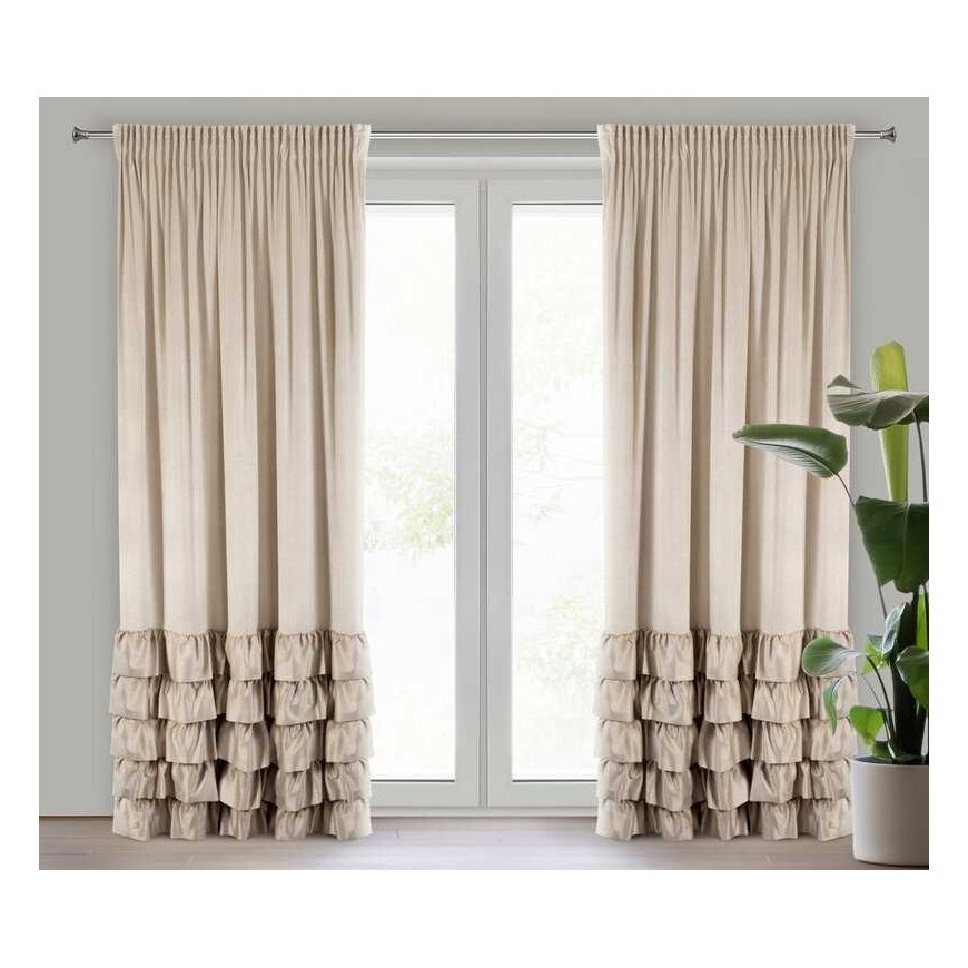 Eurofirany ZAS/DANI/BEIGE 140X270 T