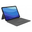 Logitech Combo Touch QWERTZ Saksa Smart Connector Harmaa Logitech Combo Touch QWERTZ Saksa Smart Connector Harmaa