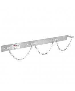 Wall holder for 3 gas cylinders, max. diameter 250 mm PRO-LINE cylinders