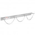 Wall holder for 3 gas cylinders, max. diameter 250 mm PRO-LINE cylinders Wall holder for 3 gas cylinders, max. diameter 250 mm PRO-LINE cylinders
