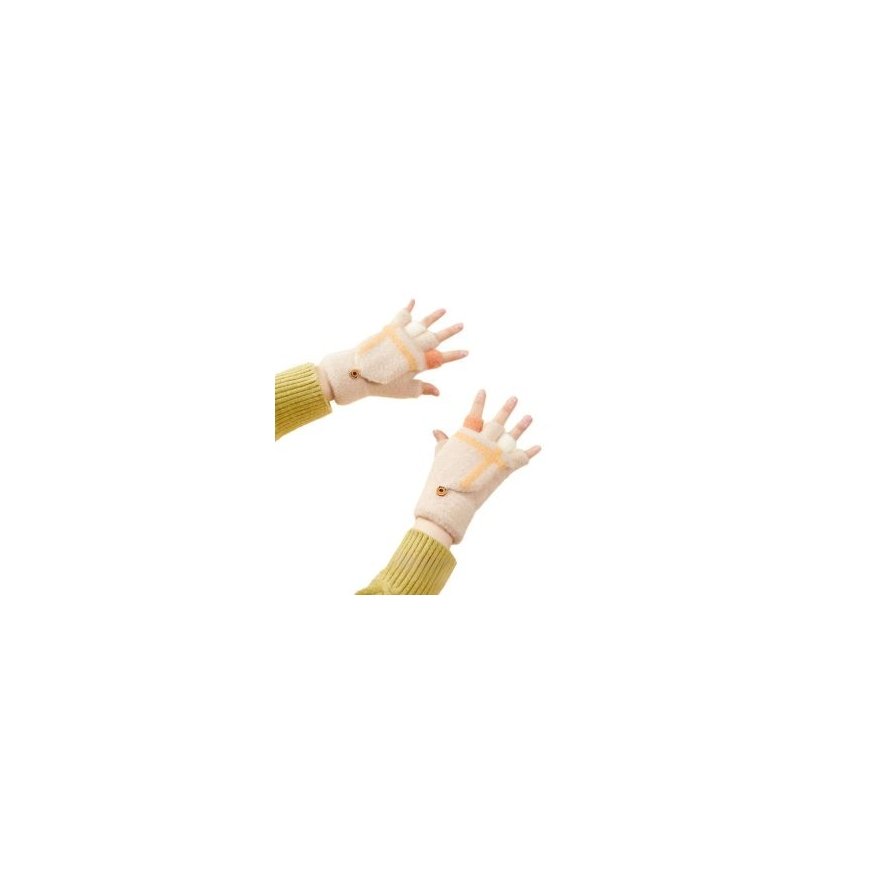 Women's/children's winter phone gloves - white