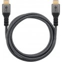Goobay 65260 HDMI cable 1 m HDMI Type A (Standard) Black, Silver