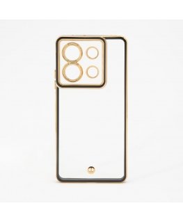 Xiaomi Poco X6 Pro TPU+PC With Camera Protective Transparent Black