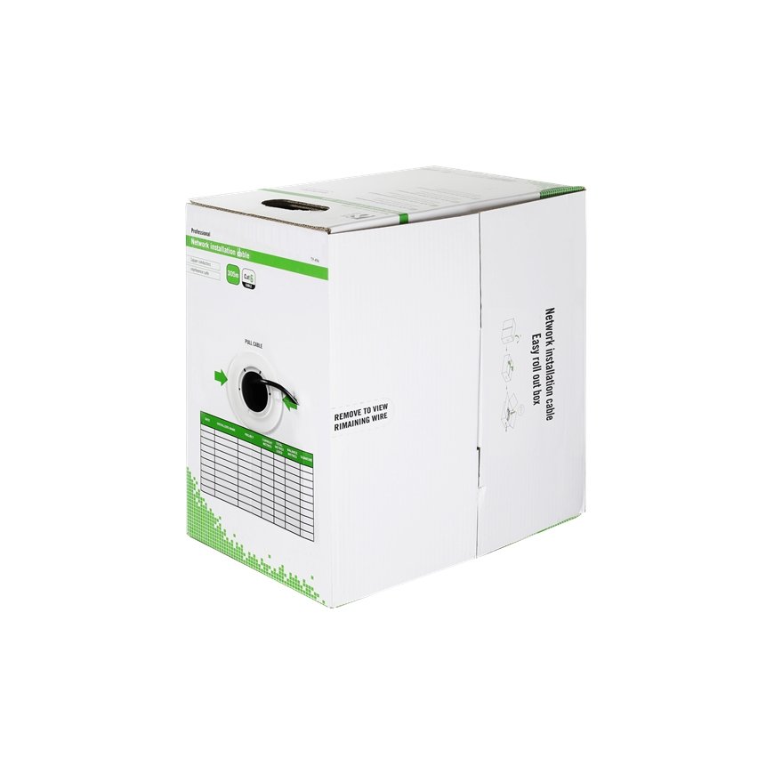 Deltaco TP-49A tīkla kabelis Melns 305