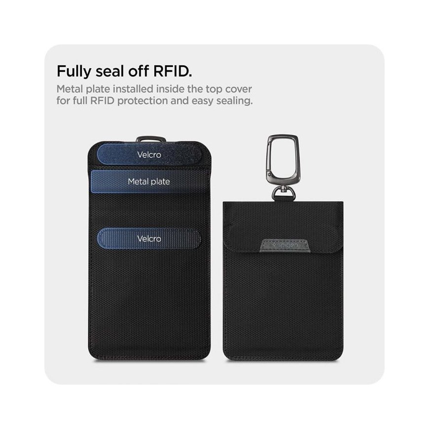 Spigen Klasden RFID Shield Raktų dėklas Juoda – 5