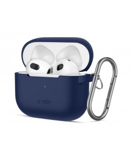 TECH-PROTECT SILICONE HOOK APPLE AIRPODS 3 NAVY BLUE