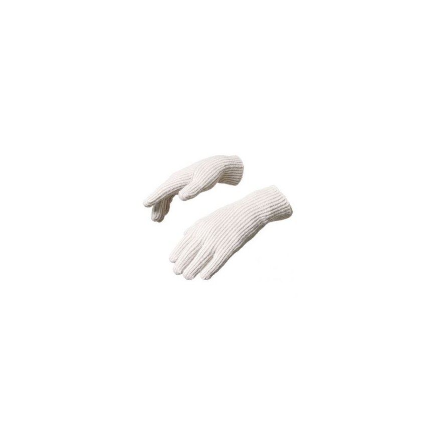 Hurtel Braided telephone gloves with cutouts