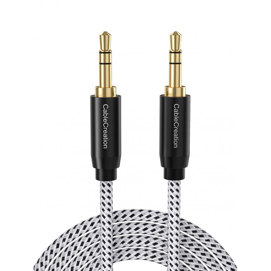AWEI kabel AUX-001 jack 3,5 - jack 3,5 złoty|gold