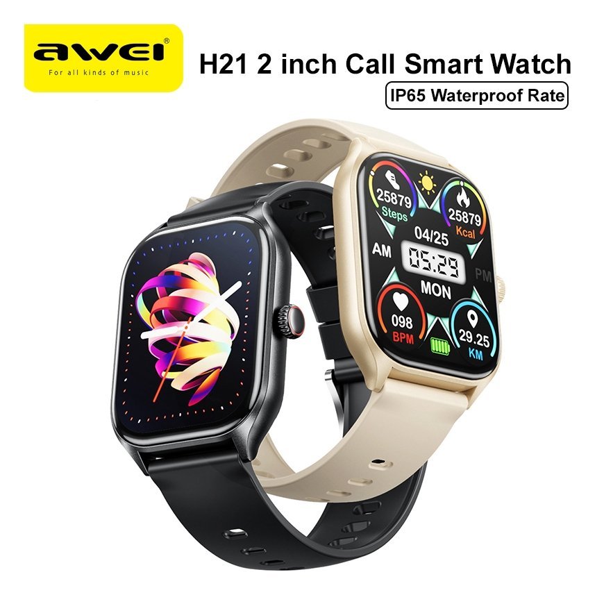 AWEI SmartWatch H21 2,01" czarny|black