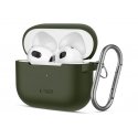 TECH-PROTECT SILICONE HOOK APPLE AIRPODS 3 OLIVE GREEN