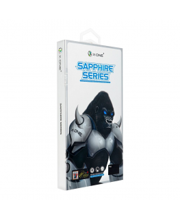 X-ONE Sapphire Glass Extra Hard tempered glass with frame Apple