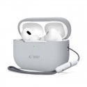 TECH-PROTECT SILICONE APPLE AIRPODS PRO 1 | 2 CRAYON GREY