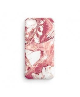 Wozinsky Marble TPU case cover for Samsung Galaxy A22 4G pink