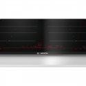Bosch PXX675DC1E plīts virsmas sildelements Melns, Nerūsējošs tērauds Iebūvēts Zonas indukcijas plīt