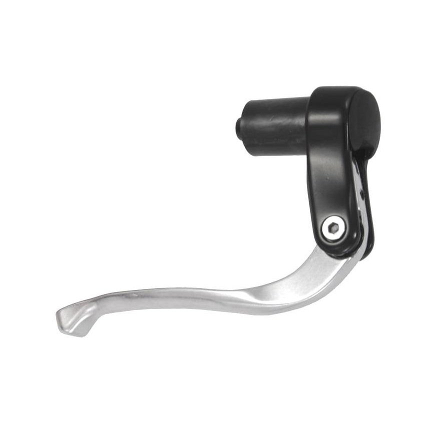 Brake lever Saccon Italy Bar-End ø17mm (inside tube diam.) black-silver – 2
