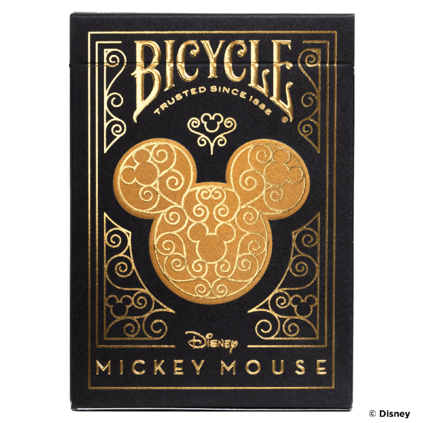 Bicycle Disney Mickey Mouse Kortos (Juodos Ir Auksinės) – 4