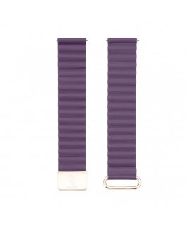 20mm Cortical back buckle magnetic suction Watch Straps (130mm M/L) Crimson Cherry