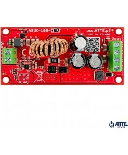 PRZETWORNICA DC/DC ATTE ASUC-100-480-OF MODUŁ DC/DC Vin 10...30VDC, Vout 48VDC, Pout 100W