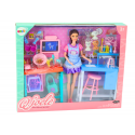 Lean Toys Doll set Veterinary care Office furniture accessories Animals Lean Toys Doll set Veterinary care Office furniture accessories Animals