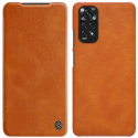 Nillkin Qin leather case for Xiaomi Redmi Note 11S / Note 11 brown
