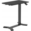 Spacetronik Buddy black adjustable table on wheels Spacetronik Buddy black adjustable table on wheels