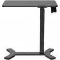 Spacetronik Buddy black adjustable table on wheels Spacetronik Buddy black adjustable table on wheels
