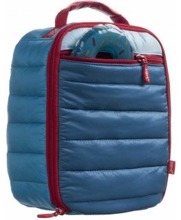 Pietų dėžutė + pakelis ledo, ZIPIT, Puffer Lunch Bag, LB-P4, Mėlynos spalvos