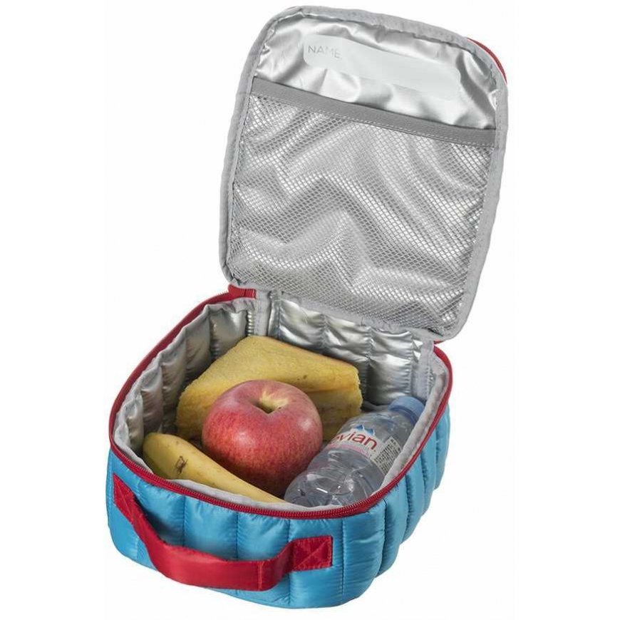 Lunch box + ice pack, ZIPIT, Puffer Lunch Bag, LB-P4, Blue color – 3