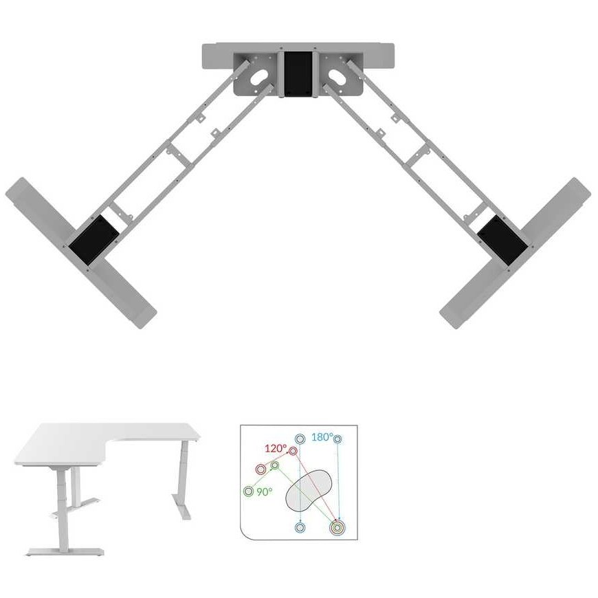 Spacetronik SPE-323TG electric table frame – 5
