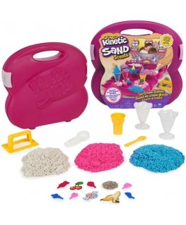 Kinetic Sand Scents Walizka Set Lodziarnia fragrant piasek kinetyczny + accessories