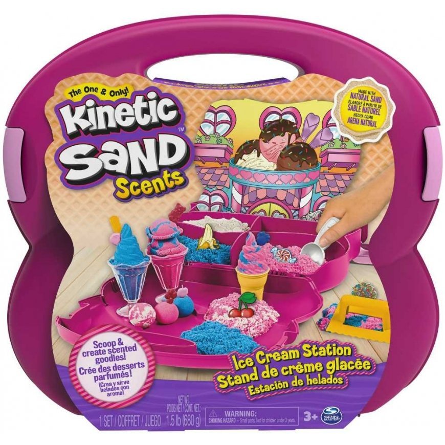 Kinetic Sand Scents Walizka Set Lodziarnia fragrant piasek kinetyczny + accessories – 2