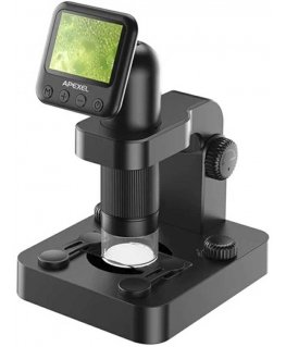 Apexel Digital microscope with 2MP RGB 20-100x LED display
